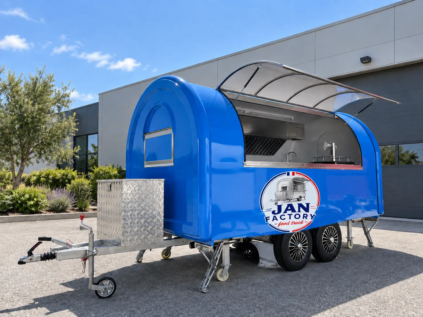 XXL-400 ouverte côté service